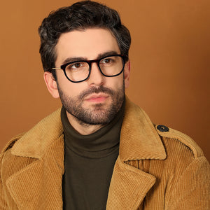 Brown Wayfarer Full Rim Unisex Eyeglasses by John Jacobs Computer Glasses-142089