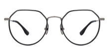 Load image into Gallery viewer, Black Hexagonal Full Rim Unisex Eyeglasses by John Jacobs Computer Glasses-141861