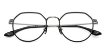 Load image into Gallery viewer, Black Hexagonal Full Rim Unisex Eyeglasses by John Jacobs Computer Glasses-141861