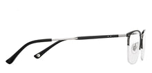 Load image into Gallery viewer, Black Wayfarer Half Rim Unisex Eyeglasses by John Jacobs-147697