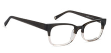 Load image into Gallery viewer, Dual Color Rectangle Full Rim Unisex Eyeglasses by John Jacobs-131248