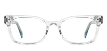 Load image into Gallery viewer, Transparent Rectangle Full Rim Unisex Eyeglasses by John Jacobs Computer Glasses-141846