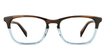 Load image into Gallery viewer, Dual Color Rectangle Full Rim Unisex Eyeglasses by John Jacobs Computer Glasses-141844