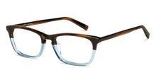Load image into Gallery viewer, Dual Color Rectangle Full Rim Unisex Eyeglasses by John Jacobs Computer Glasses-141844