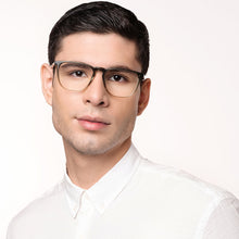 Load image into Gallery viewer, Green Wayfarer Full Rim Unisex Eyeglasses by John Jacobs-148315