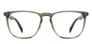Green Wayfarer Full Rim Unisex Eyeglasses by John Jacobs-148315