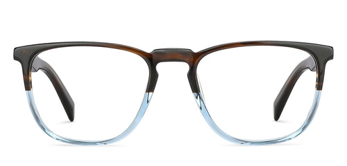 Brown Wayfarer Full Rim Unisex Eyeglasses by John Jacobs-148310