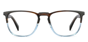 Brown Wayfarer Full Rim Unisex Eyeglasses by John Jacobs-148310