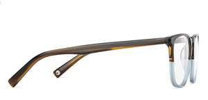 Brown Wayfarer Full Rim Unisex Eyeglasses by John Jacobs-148310