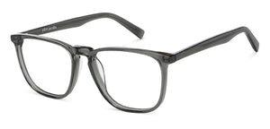 Grey Wayfarer Full Rim Unisex Eyeglasses by John Jacobs-148311