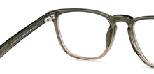 Load image into Gallery viewer, Green Wayfarer Full Rim Unisex Eyeglasses by John Jacobs-148312