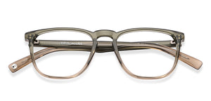 Green Wayfarer Full Rim Unisex Eyeglasses by John Jacobs-148312