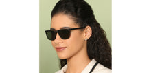 Load image into Gallery viewer, Black Square Full Rim Unisex Eyeglasses by John Jacobs JJ-131349
