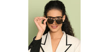 Load image into Gallery viewer, Black Square Full Rim Unisex Eyeglasses by John Jacobs JJ-131349