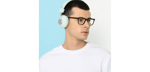 Black Square Full Rim Unisex Eyeglasses by John Jacobs JJ-131349
