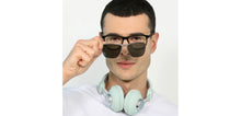 Load image into Gallery viewer, Black Square Full Rim Unisex Eyeglasses by John Jacobs JJ-131349