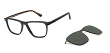 Load image into Gallery viewer, Black Square Full Rim Unisex Eyeglasses by John Jacobs JJ-131349