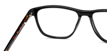 Load image into Gallery viewer, Black Square Full Rim Unisex Eyeglasses by John Jacobs JJ-131349