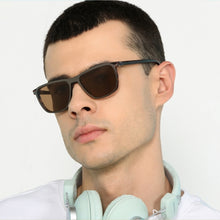 Load image into Gallery viewer, Brown Square Full Rim Unisex Eyeglasses by John Jacobs JJ-131351