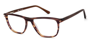 Brown Square Full Rim Unisex Eyeglasses by John Jacobs JJ-131351