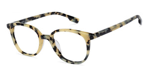 Tortoise Wayfarer Full Rim Unisex Eyeglasses by John Jacobs Computer Glasses-142105