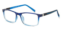 Load image into Gallery viewer, Blue Rectangle Full Rim Unisex Eyeglasses by John Jacobs-144383