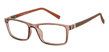 Load image into Gallery viewer, Brown Rectangle Full Rim Unisex Eyeglasses by John Jacobs-144384