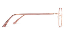 Load image into Gallery viewer, Gold Square Full Rim Unisex Eyeglasses by John Jacobs-135291