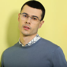 Load image into Gallery viewer, Black Square Rimless Unisex Eyeglasses by John Jacobs-135646