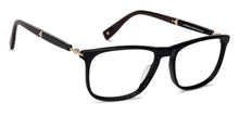 Load image into Gallery viewer, Black Wayfarer Full Rim Unisex Eyeglasses by John Jacobs-135941