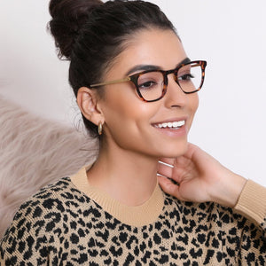 Brown Wayfarer Full Rim Unisex Eyeglasses by John Jacobs Computer Glasses-141781