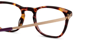 Brown Wayfarer Full Rim Unisex Eyeglasses by John Jacobs Computer Glasses-141781