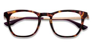 Brown Wayfarer Full Rim Unisex Eyeglasses by John Jacobs Computer Glasses-141781