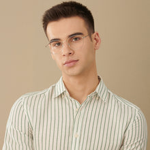 Load image into Gallery viewer, Silver Hexagonal Full Rim Unisex Eyeglasses by John Jacobs-141242