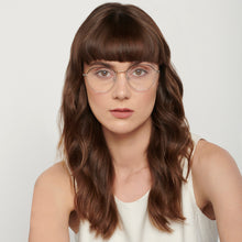 Load image into Gallery viewer, Silver Hexagonal Full Rim Unisex Eyeglasses by John Jacobs-135998