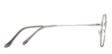 Load image into Gallery viewer, Silver Hexagonal Full Rim Unisex Eyeglasses by John Jacobs-136008