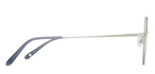 Load image into Gallery viewer, Silver Hexagonal Full Rim Unisex Eyeglasses by John Jacobs-141240