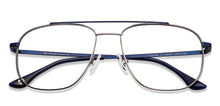 Load image into Gallery viewer, Grey Aviator Full Rim Unisex Eyeglasses by John Jacobs-136031