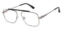 Load image into Gallery viewer, Silver Square Full Rim Unisex Eyeglasses by John Jacobs-147169