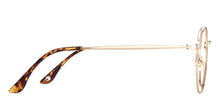 Load image into Gallery viewer, Gold Hexagonal Full Rim Unisex Eyeglasses by John Jacobs-136042