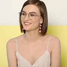 Load image into Gallery viewer, Grey Square Full Rim Unisex Eyeglasses by John Jacobs Computer Glasses-144115