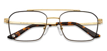 Load image into Gallery viewer, Black Square Full Rim Unisex Eyeglasses by John Jacobs-149409