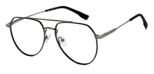 Load image into Gallery viewer, Black Aviator Full Rim Unisex Eyeglasses by John Jacobs-149411