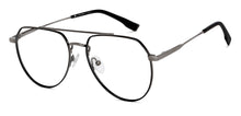 Load image into Gallery viewer, Black Aviator Full Rim Unisex Eyeglasses by John Jacobs-149411