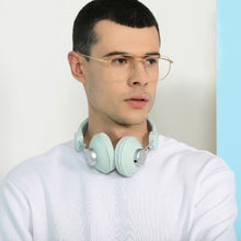 Load image into Gallery viewer, Gold Aviator Full Rim Unisex Eyeglasses by John Jacobs-136118