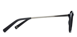 Black Round Full Rim Unisex Eyeglasses by John Jacobs Computer Glasses-141760