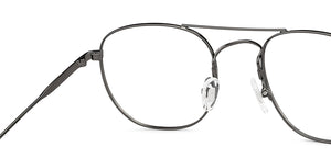 Grey Round Full Rim Unisex Eyeglasses by John Jacobs Computer Glasses-144117