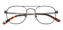 Load image into Gallery viewer, Grey Round Full Rim Unisex Eyeglasses by John Jacobs Computer Glasses-144117