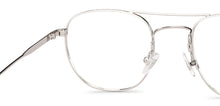 Load image into Gallery viewer, Silver Round Full Rim Unisex Eyeglasses by John Jacobs Computer Glasses-144118