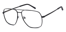 Load image into Gallery viewer, Black Aviator Full Rim Unisex Eyeglasses by John Jacobs-136635